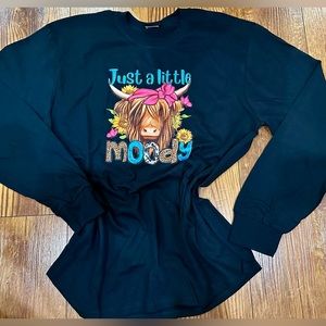 Graphic long sleeve tee